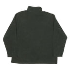 NAUTICA Mens Green & Navy Plain Pullover Crew Neck Basic Knit XL Polyester Blend