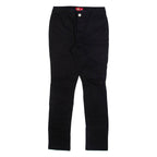 DICKIES Womens Trousers Black Slim Skinny W29 L31