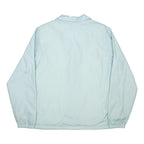 CARHARTT WIP Mens Light Blue Coach Jacket M Nylon Plain Button Closure