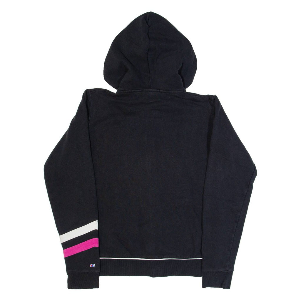 CHAMPION USMC Marines Womens Black Hoodie Full Zip USA S