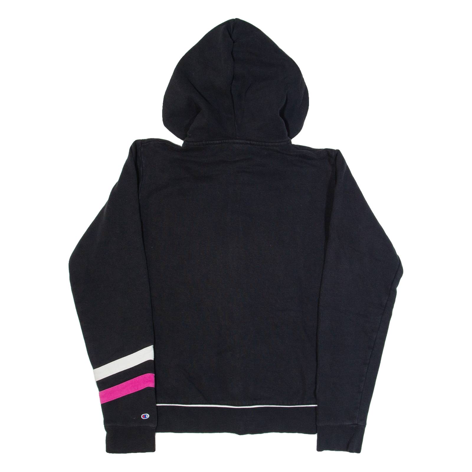 CHAMPION USMC Marines Womens Black Hoodie Full Zip USA S