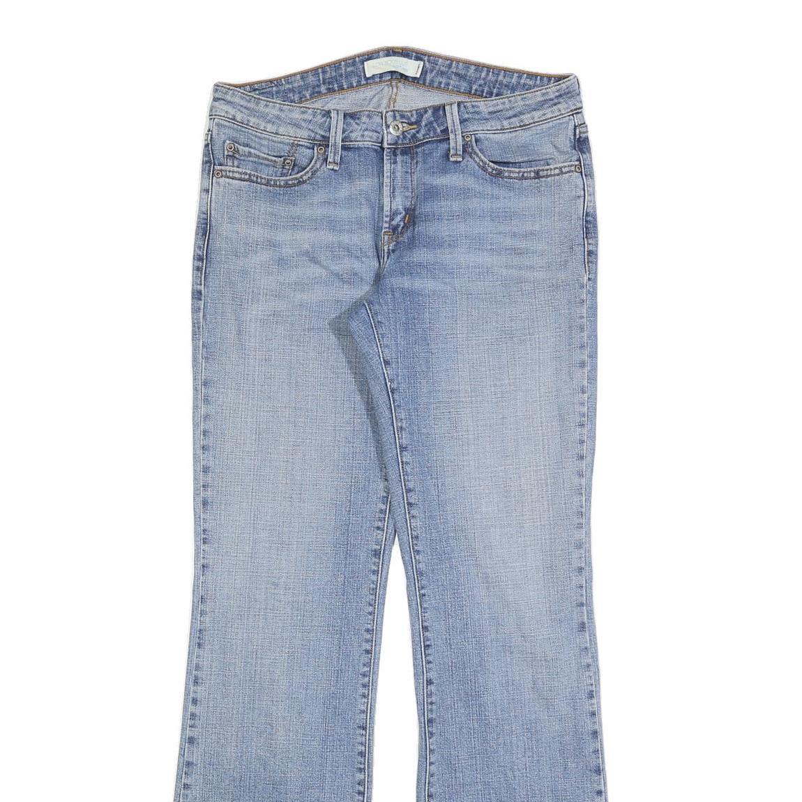 LEVI'S 545 Womens Jeans Blue Regular Flared Denim Light W30 L32 Classic Fit