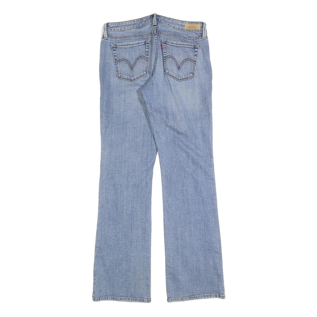 LEVI'S 545 Womens Jeans Blue Regular Flared Denim Light W30 L32 Classic Fit