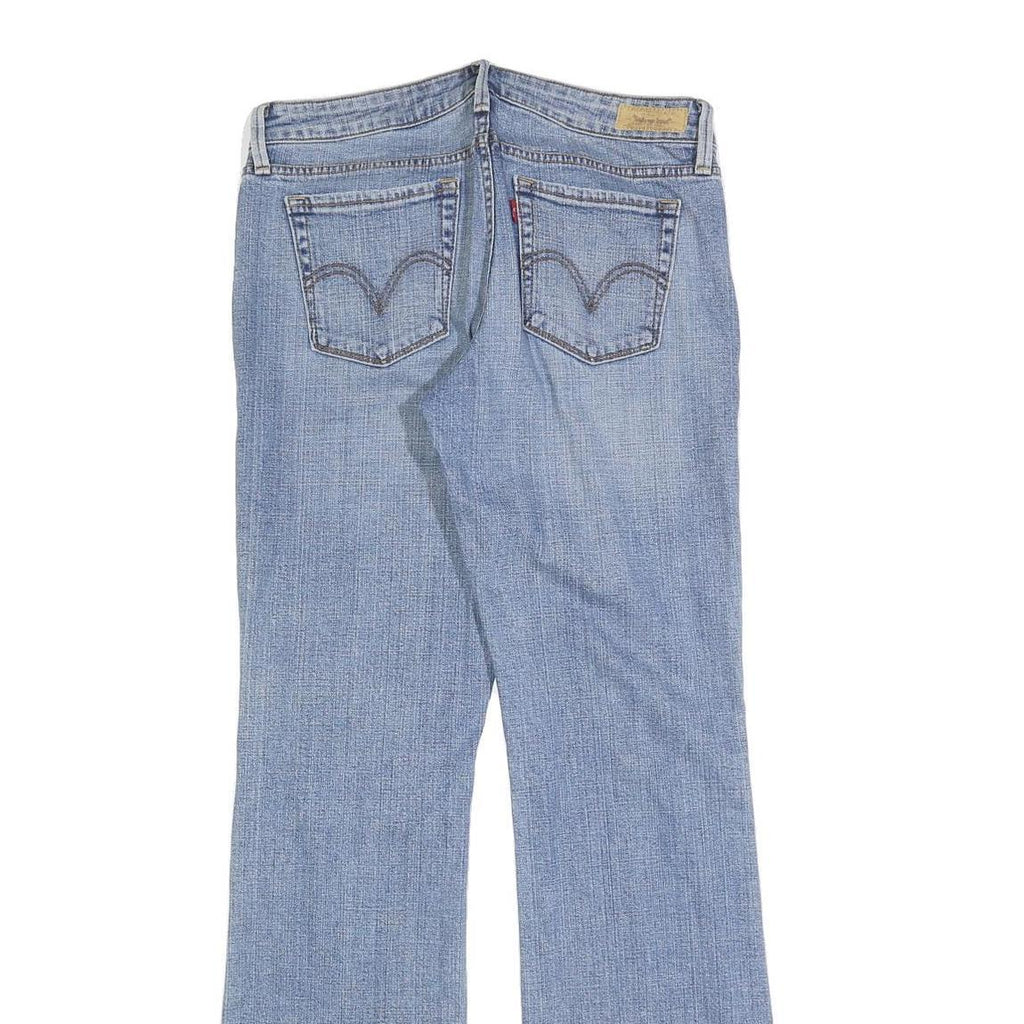 LEVI'S 545 Womens Jeans Blue Regular Flared Denim Light W30 L32 Classic Fit