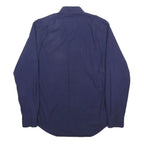 POLO RALPH LAUREN Mens Blue Shirt S Classic Button Down Long Sleeve Cotton
