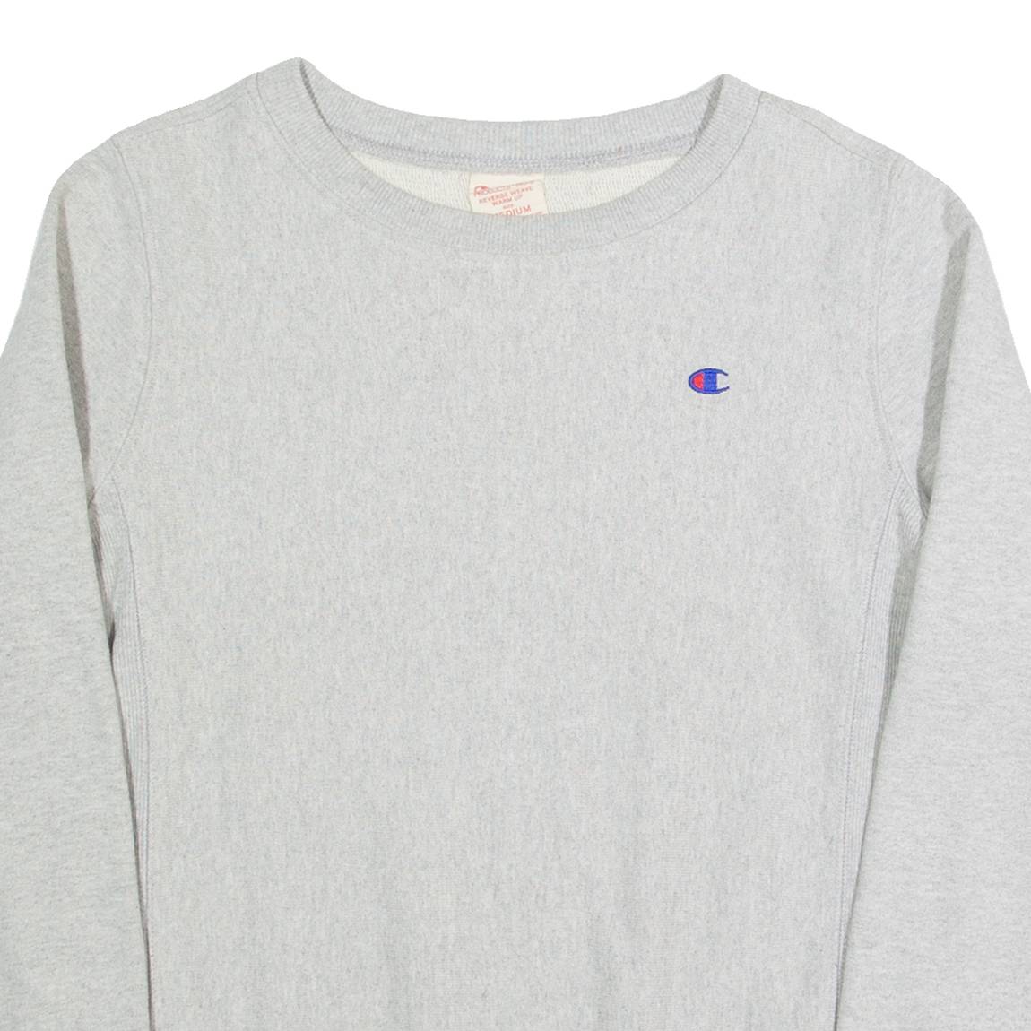 CHAMPION REVERSE WEAVE Womens Sweatshirt Grey M