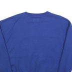 TOMMY JEANS Mens Blue & White Coca-Cola Crew Neck S Sweatshirt Embroidered Logo