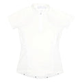 ADIDAS BY STELLA MCCARTNEY Womens White Graphic T-Shirt S Short Sleeve Crew Neck