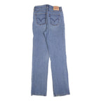 LEVI'S 512 Bootcut Womens Jeans Blue Slim Denim Light W26 L30 Classic Fit