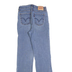 LEVI'S 512 Bootcut Womens Jeans Blue Slim Denim Light W26 L30 Classic Fit