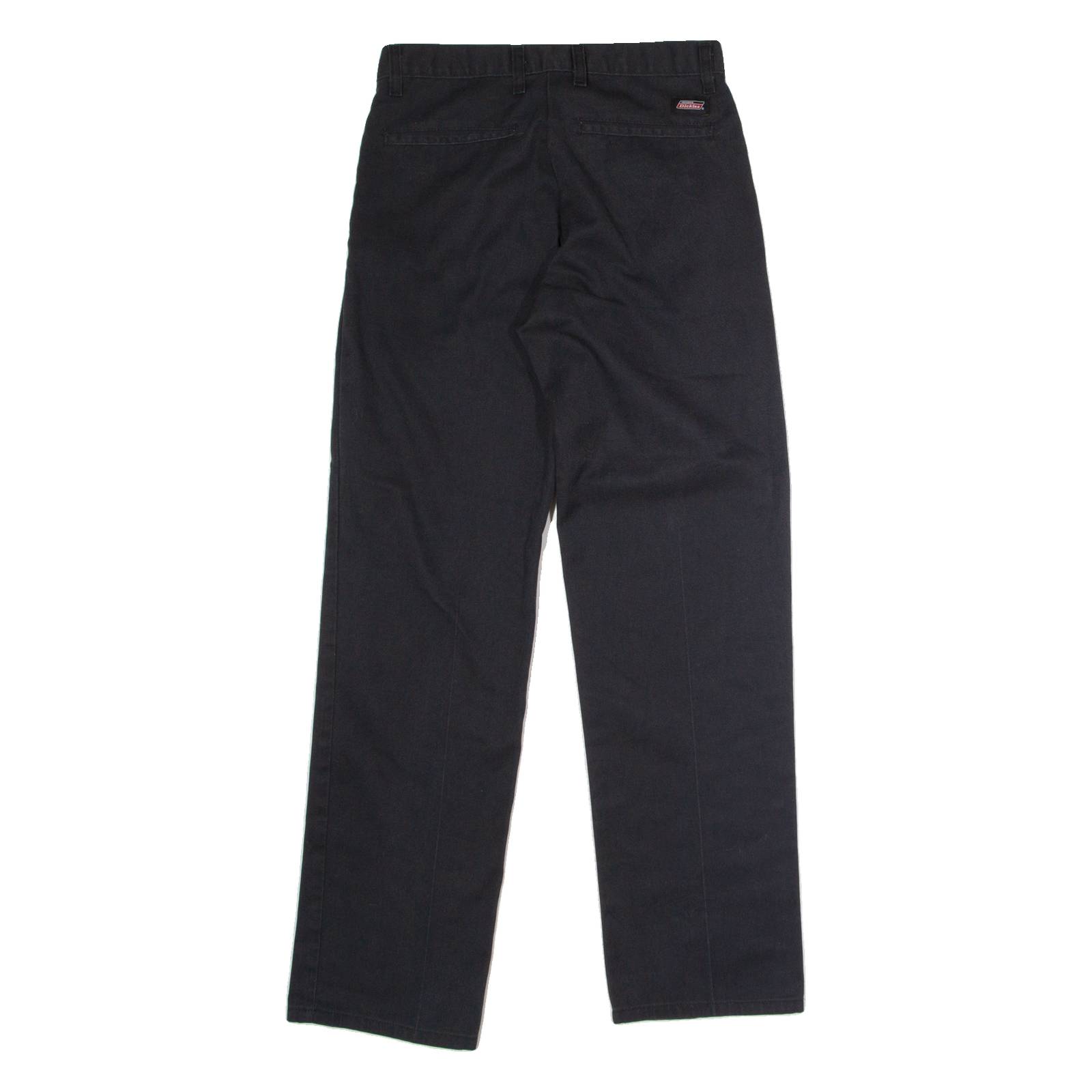 DICKIES Workwear Mens Trousers Black Regular Straight W29 L32