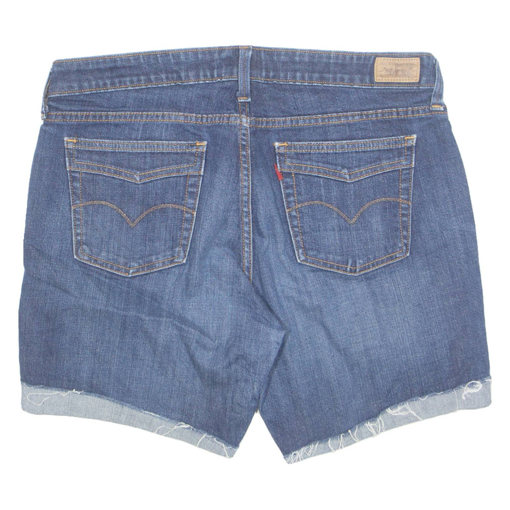 LEVI'S 545 Turn Up Womens Denim Shorts Blue M W32