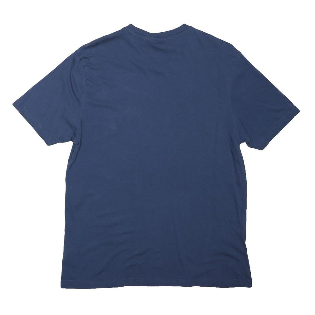 BEN SHERMAN Mens Blue Speed Machine Graphic T-Shirt M Short Sleeve Crew Neck