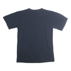 CHAMPION Mens Navy Blue Bucknell Lacrosse Graphic T-Shirt M Crew Neck Short