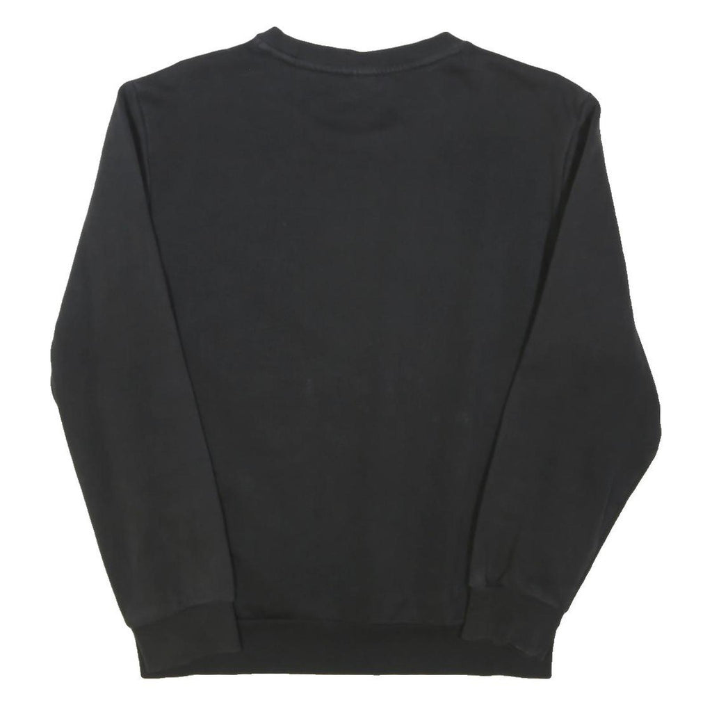 PUMA Mens Black Cotton Blend Crew Neck Sweatshirt S Casual Sportswear