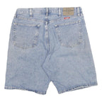 WRANGLER Mens Blue Denim Casual Shorts XL W34 Classic Fit Cotton Blend