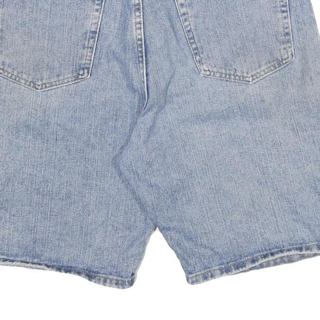 WRANGLER Mens Blue Denim Casual Shorts XL W34 Classic Fit Cotton Blend