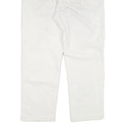 LEVI'S Mens Slim White Jeans Denim W32 L25 Button Cotton Blend Stylish