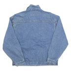 PORT Mens Denim Jacket Blue 90s L