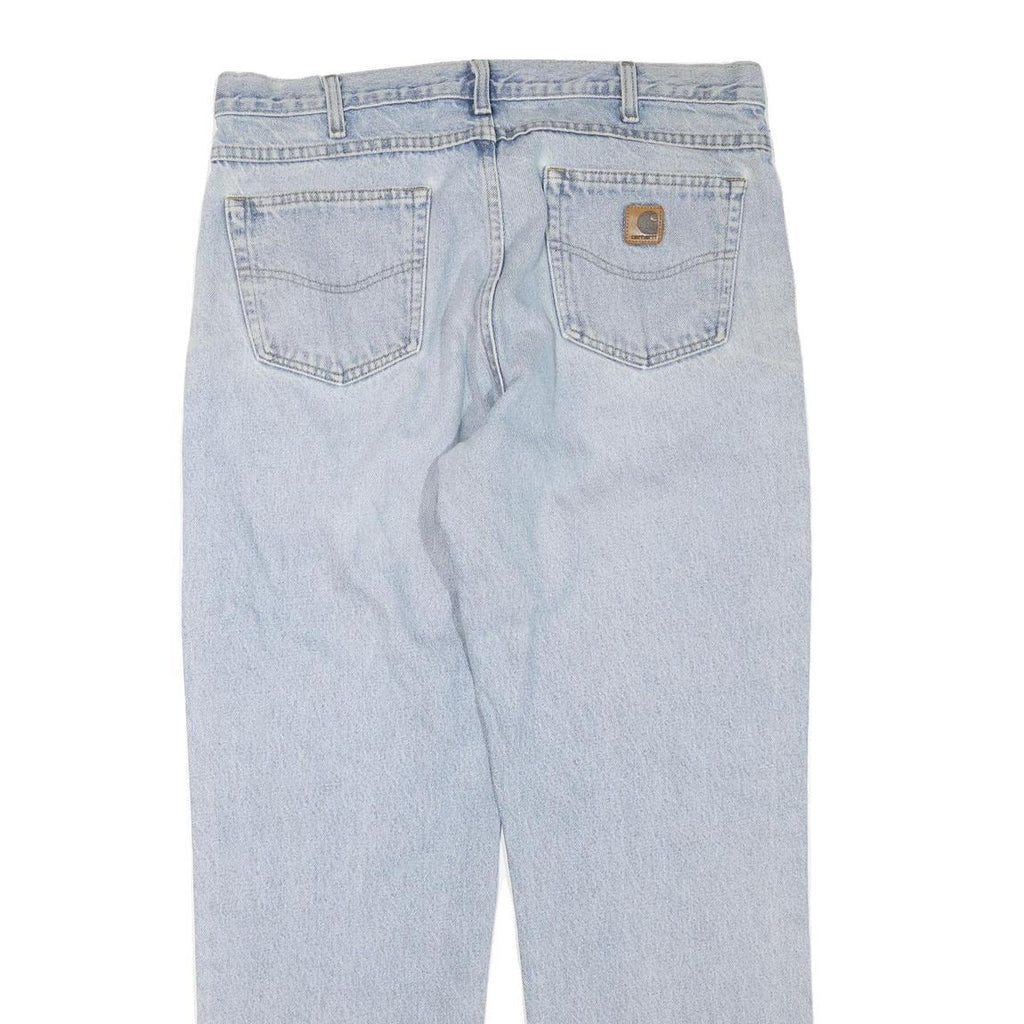 CARHARTT Womens Regular Fit Light Blue Denim Jeans W38 L32 Classic Comfort