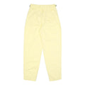 OUT OF AFRICA Womens Cotton Blend Yellow Regular Trousers W26 L30 Casual Comfort