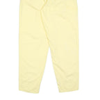 OUT OF AFRICA Womens Cotton Blend Yellow Regular Trousers W26 L30 Casual Comfort