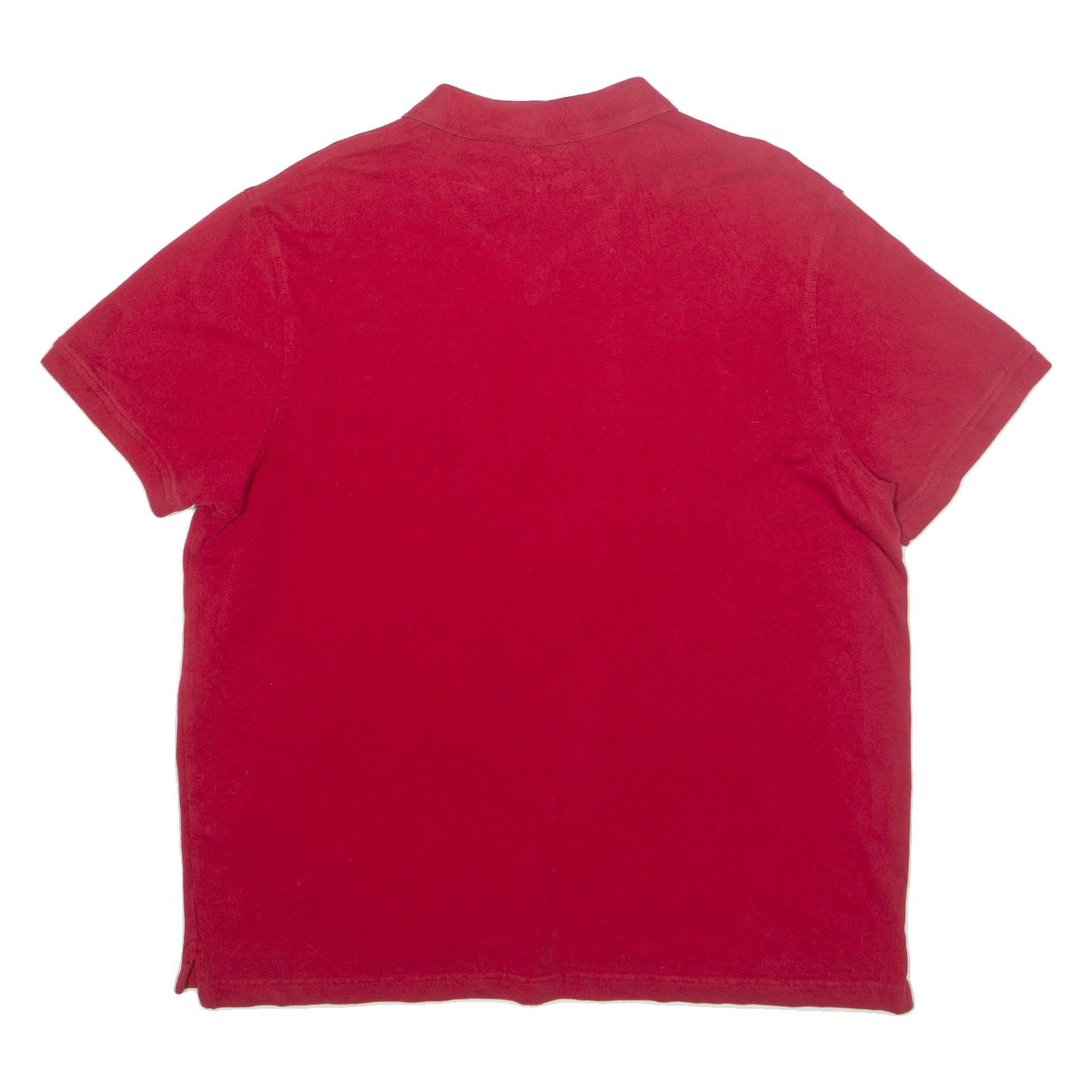 LEVI'S Mens Polo Shirt Red 2XL