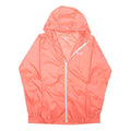 REGATTA Womens Coral Pink Lightweight Outdoor Jacket UK 14 Polyester Zip Hooded