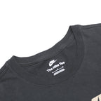 NIKE Mens Black Air Logo Graphic T-Shirt L Short Sleeve Crew Neck Cotton Blend