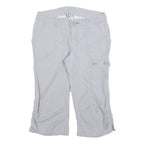 THE NORTH FACE Womens Shorts White Casual Cotton Blend M W30 Button Pockets