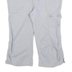 THE NORTH FACE Womens Shorts White Casual Cotton Blend M W30 Button Pockets