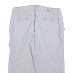 THE NORTH FACE Womens Shorts White Casual Cotton Blend M W30 Button Pockets