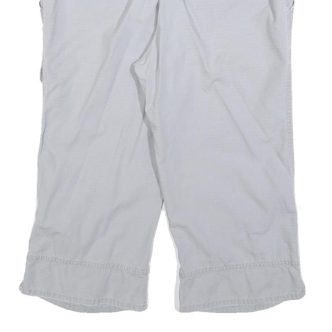 THE NORTH FACE Womens Shorts White Casual Cotton Blend M W30 Button Pockets