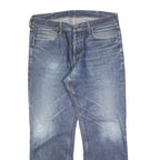 CARHARTT Mens Jeans Blue Relaxed Straight Denim Medium W36 L32 Durable Workwear