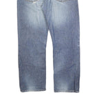 CARHARTT Mens Jeans Blue Relaxed Straight Denim Medium W36 L32 Durable Workwear