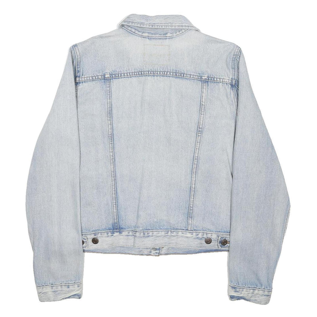 LEVI'S Womens Blue Denim Jacket XL Cotton Classic Button Closure Casual