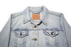 LEVI'S Womens Blue Denim Jacket XL Cotton Classic Button Closure Casual