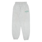 NIKE Womens Joggers Grey S W24 L28 Slim Tapered Cotton Blend Comfortable Casual