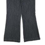 Womens Regular Fit Wide-Leg Denim Cotton Blend Jeans W34 L28 Stylish Comfort