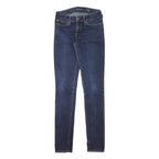 LEVI'S Womens Jeans Blue Slim Skinny Denim Medium W23 L29 Zip Closure Stylish