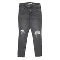 LEVI'S 721 High Rise Skinny Womens Jeans Black Slim Skinny Denim W30 L30