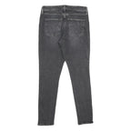 LEVI'S 721 High Rise Skinny Womens Jeans Black Slim Skinny Denim W30 L30