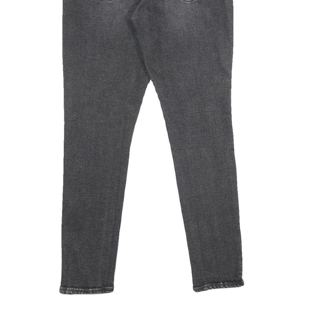 LEVI'S 721 High Rise Skinny Womens Jeans Black Slim Skinny Denim W30 L30