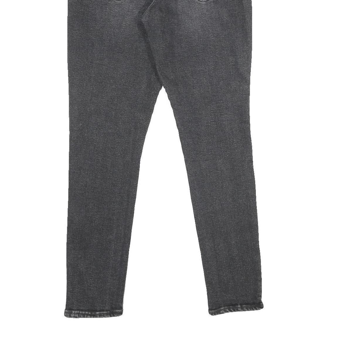 LEVI'S 721 High Rise Skinny Womens Jeans Black Slim Skinny Denim W30 L30