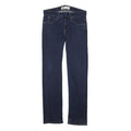 LEVI'S 511 Slim Womens Jeans Blue Slim Skinny Denim Dark W30 L31 Zip Cotton