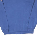 PUMA Mens Blue & Black Sweatshirt Crew Neck S Cotton Logo Graphic