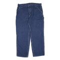 CARHARTT Mens Regular Fit Denim Blue Jeans W38 L31 Workwear Zip Closure