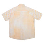 PIERRE CARDIN Mens Shirt White Check XL