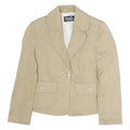 DOLCE & GABBANA Womens Blazer Waistcoat Brown XS