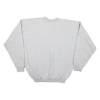 PORT & COMPANY Mens Grey Vandals Football Crew Neck XL Cotton Blend Sweatshirt